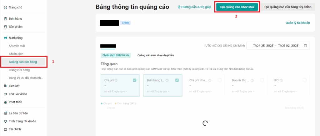 GMV Max Là Gì? Hướng Dẫn Chi Tiết Từ A-Z Cho Các Nhà Bán Hàng TikTok Shop 5 Tạo quảng cáo GMV MAx
